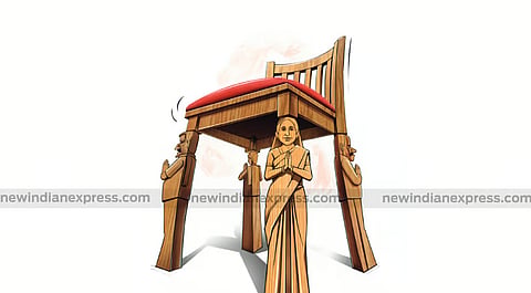 Activists in Karnataka unite to demand immediate rollout of Women's Reservation Act.