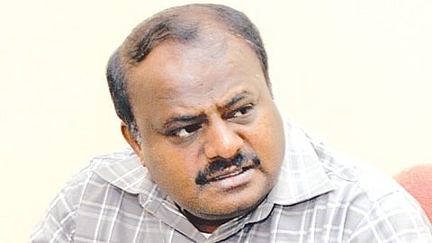 Union Minister HD Kumaraswamy.