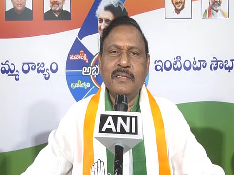 Congress MLA from Parigi T Ram Mohan Reddy