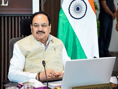 Union Health and Family Welfare Minister JP Nadda