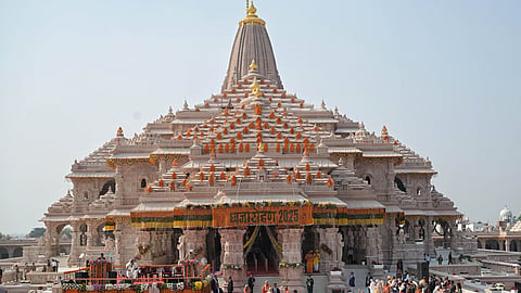 Ayodhya Ram temple in Uttar Pradesh.