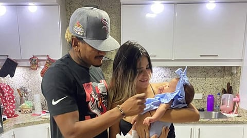 According to Venezuelan media reports, Andrea was trapped when a structure collapsed in La Guaira, one of the regions hardest hit by the earthquakes. Rescue workers later recovered her body from the rubble, while the couple's young daughter, Alana, was found alive.