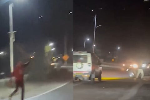 The violence allegedly followed an argument over overtaking, with police detaining 10 tourists and recording statements from both sides.