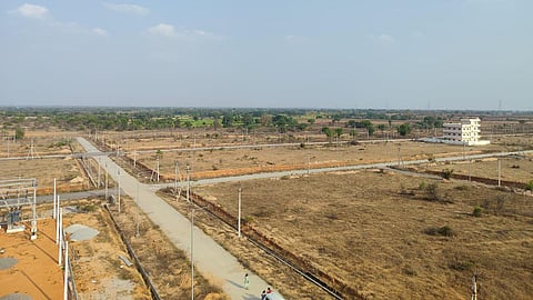 The textile park in Kallem village under Lingala Ghanpur Mandal in Jangaon district.