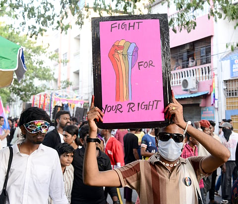 The Pride Walk was held on Sunday, June 28