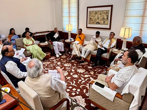 INDIA bloc writes to CJI on concerns over SIR process; alliance gets AAP, DMK on board to raise issue.