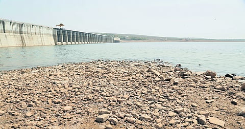 Almatti dam currently holds only 20.902 tmcft against its capacity of 123.081 tmcft