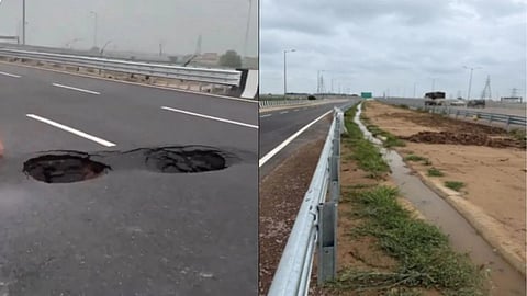 The Ministry of Road Transport and Highways (MoRTH) said the damaged stretch on the Delhi-Dehradun Economic Corridor was identified immediately and repaired to restore traffic.