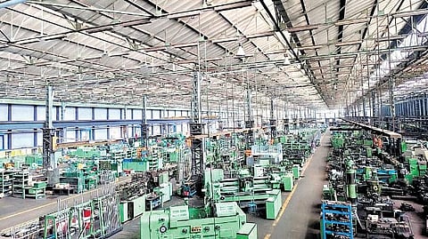 HMT Machine Tools unit at Kalamassery.