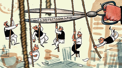 In light of the grotesque emasculation of democracy that is today on display, the time has come for Parliament to pass a single-line anti-defection law