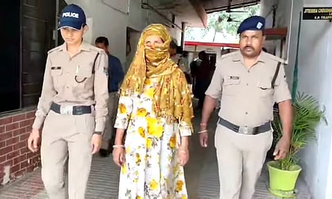 Police arrested Vimla Devi after she confessed to her crime.