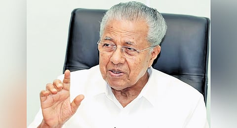 Leader of Opposition Pinarayi Vijayan