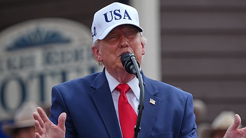 US President Donald Trump