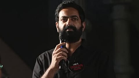 Saiju Kurup at the pooja ceremony of Harivarasanam