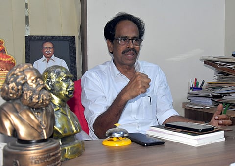 Tamil Nadu CPI state secretary M Veerapandian.