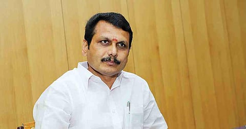 Former minister and DMK leader V Senthil Balaji.