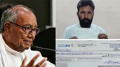 Invoking Congress’s past skepticism of Lord Ram’s existence, an ardent devotee offers his savings to halt the veteran leader's planned lawsuit over "stolen" funds.