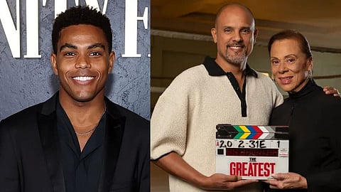 Jaalen Best; Ben Watkins and Lonnie Ali during the start of the production of The Greatest