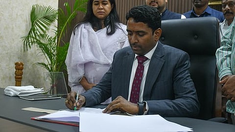 NTR District Collector G Lakshmisha