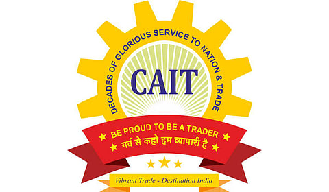 Confederation of All India Traders (CAIT) logo.