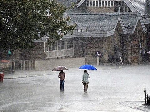 IMD warns of heavy to very heavy rain in parts of Himachal Pradesh.