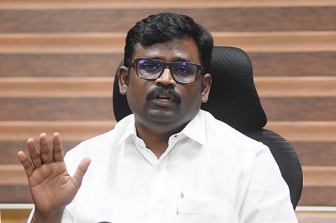 Commercial Taxes and Registration Minister D Logesh Tamilselvan