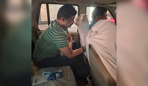 The ACB arrests DSP Bheem Reddy on Monday.