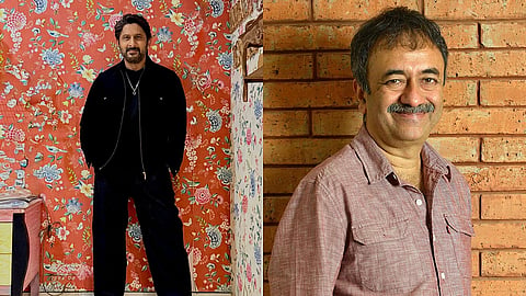 Arshad Warsi (L) and Rajkumar Hirani (R)