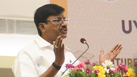 Higher Education Minister P Viswanathan