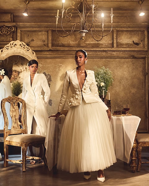 Models: Nisha and Nandana; styled by Nikkita Satish; and photographed at The Tuscan Table