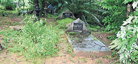 Thilakashi Peedam, a public cemetery in Cheruthoni