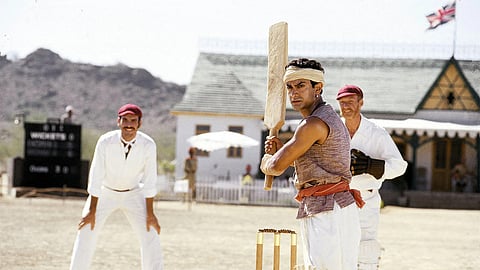 A still from Lagaan