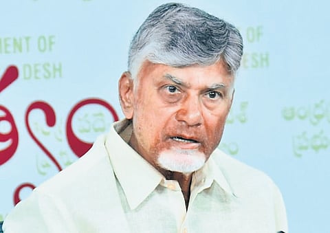 Andhra Chief Minister N Chandrababu Naidu