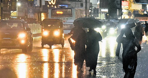 The Regional Meteorological Centre has forecast light rain over parts of the city on Friday and Saturday