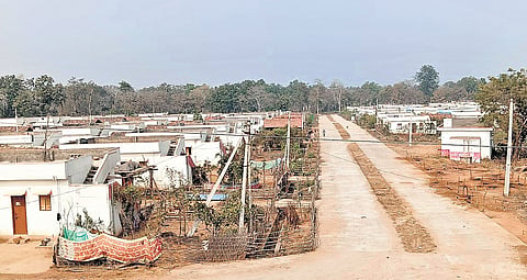 Of the 142 families, 94 have been provided pucca houses, while 88 families have received revenue pattas for about 2.32 acres of agricultural land each