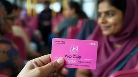 According to officials, it has been decided to gradually phase out the existing paper-based pink ticket and shift to a smart card-based system for availing the benefit of free bus travel.