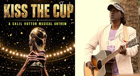 Kozhikode-rooted Mumbai composer Salil Hutton blends music and football with his new global anthem, “KISS THE CUP”.
