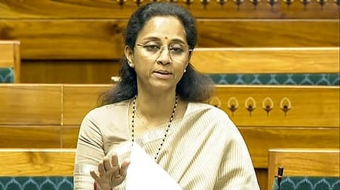 NCP (SP) working president Supriya Sule.