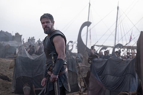 "The Odyssey" revolves around the Greek King Odysseus (Damon) on a perilous 10-year journey home after the Trojan War.