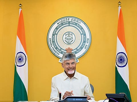 Andhra CM Chandrababu Naidu