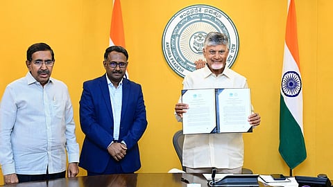 Andhra Pradesh government signs MoU with UN-Habitat.