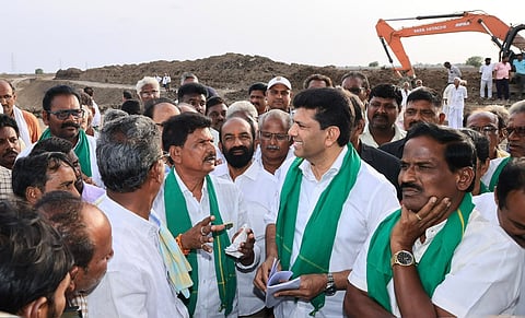 Union Minister of State for Rural Development Pemmasani Chandrasekhar.