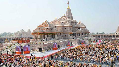 Ram Temple image used for representative purpose.