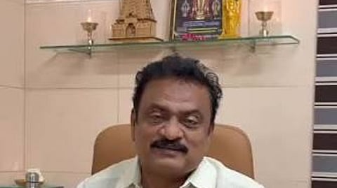 A screengrab of a video posted by Sulur MLA NM Sukumar on his Instagram account