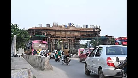 Sitra and Kurumbapalayam road in Coimbatore