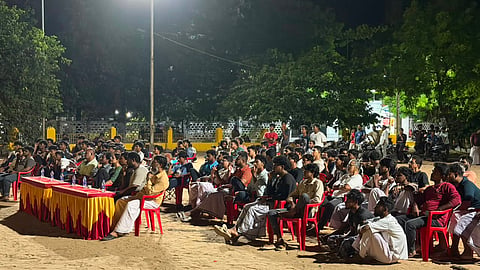 At the heart of the excitement are the late-night public screenings of the FIFA World Cup at the grounds in front of the Karaikal District Collectorate. Organised by local youngsters, football associations and organisations with the support of the district administration.
