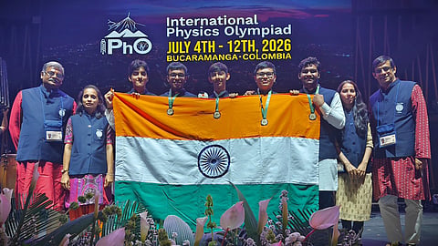 Students representing India at the 56th International Physics Olympiad 2026, held in Bucaramanga, Colombia from July 5 to July 12