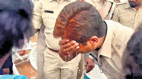 A case has been registered under Sections 132, 308(2), 121(1) read with 3(5) of the Bharatiya Nyaya Sanhita (BNS), and further investigation is underway.