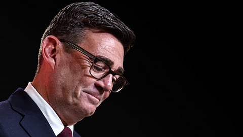 Andy Burnham after being confirmed as the Labour Party's new leader and the country's next prime minister, during 'Labour's Special Conference' in central London, Friday July 17, 2026.