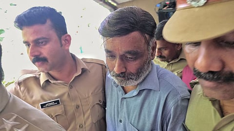 M K Ram, 53, the first accused in the death of Anjarakandy Dental College student Nithin Raj.
